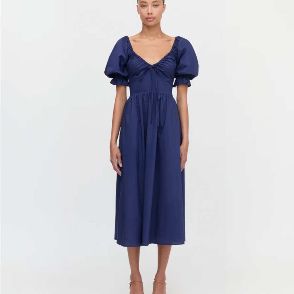 Hill House Ophelia Dress - Navy Blue